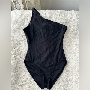 One shoulder one piece swimsuit